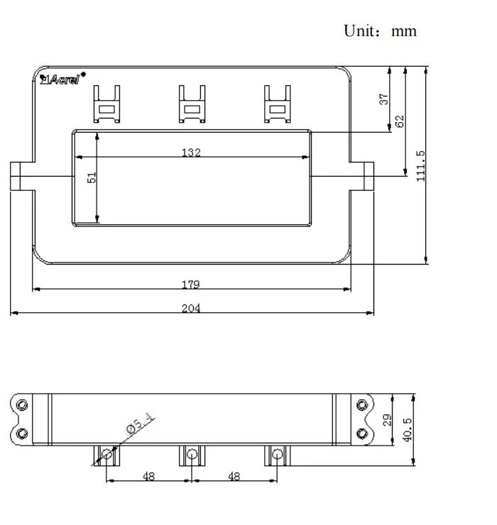 Ekba Series Current Transformer Split Core Hall Effect Current Sensor