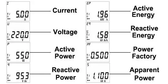 Acrel DIN Rail Mounting 10 (80) a Single Phase Electricity Power Meter AC Digital Kwh Multifunction Energy Meter with RS485 Adl200