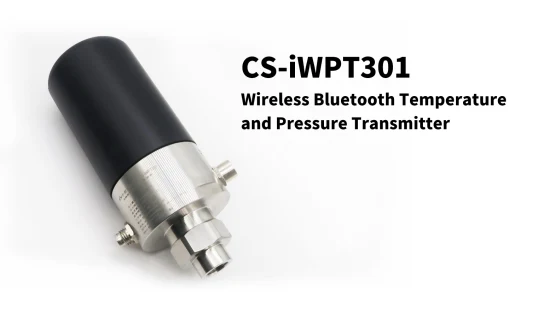 CS-Iwpt301 Беспроводной датчик температуры и давления 1% F. S Bluetooth 4,2 IP65 0 ~ 400 кПа...100 МПа 8 ~ 30 В постоянного тока 3,6 В постоянного тока